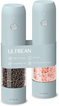 Ultrean Pepper Grinder, Rechargeable Salt and Pepper Grinder by Ultrean