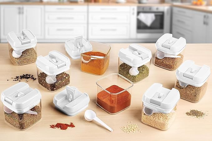 Shazo 9 PC Airtight Food Storage Containers - Image 9