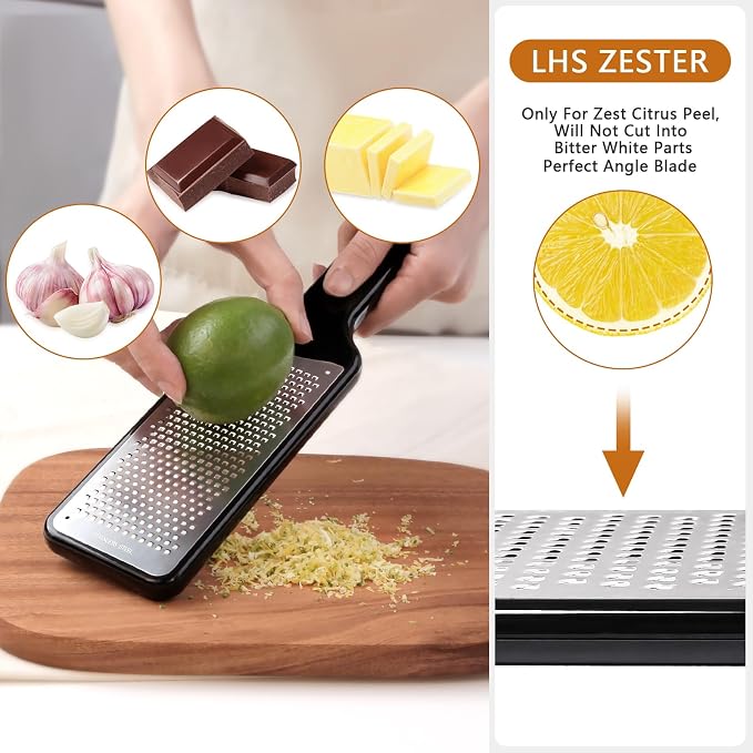 LHS Citrus Lemon Zester Cheese Grater - Image 5