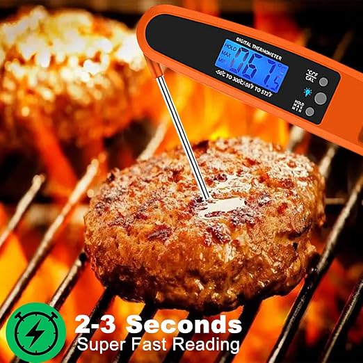 Instant Read Meat Thermometer for Kitchen Cooking, Ultra Fast Precise - Image 4