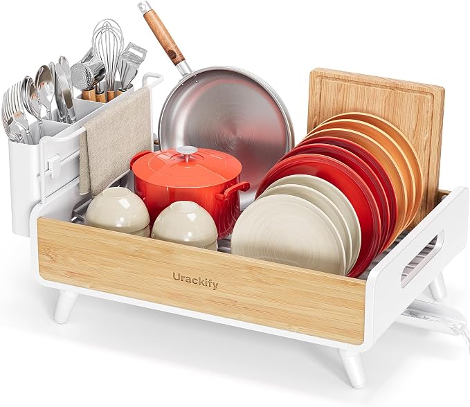 Urackify Dish Drying Rack for Kitchen Counter by Urackify