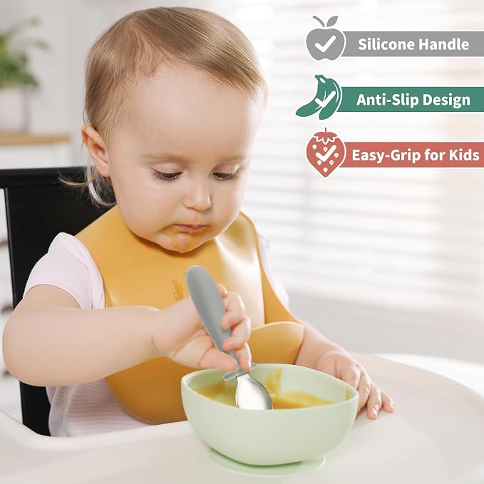 DRKIO 8 Pieces Toddler Utensils Set - Image 4