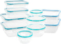 Snapware Plastic Total Solutions Food Storage Containers Set, Airtight & by Snapware