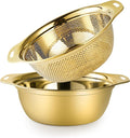 Colander 304 Stainless Steel 3-quart by Gulex
