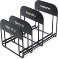 GreenPan Stainless Steel Wire Cookware Storage Rack, 5 Frying Pan Compartments by GreenPan