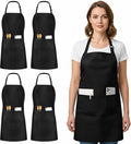 Utopia Kitchen 4 Pack Bib Apron Adjustable by UTOPIAKITCHEN