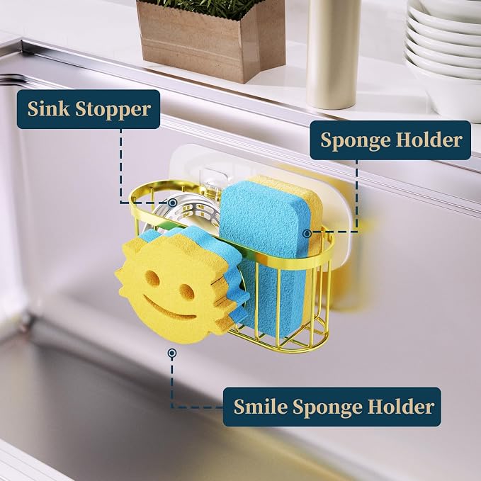 Consumest Sponge Holder Smiley Face - Image 8