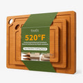Bamboo Cutting Board 3-Piece Set by CasaFit