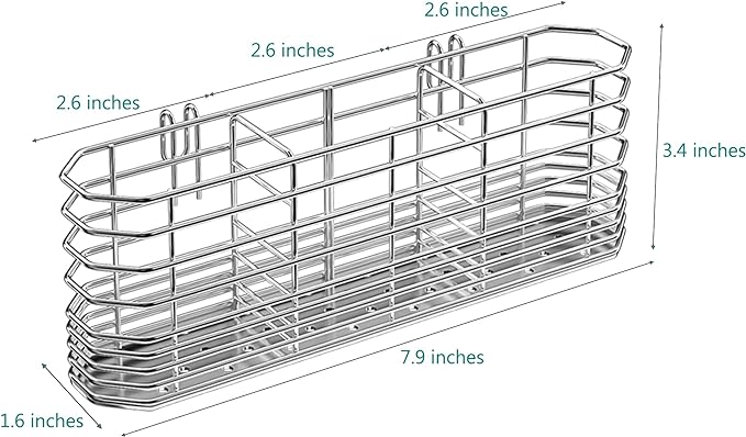 NiuYichee 304 Stainless Steel Utensil Holder, Dish Drying Rack, kitchen Utensil - Image 3