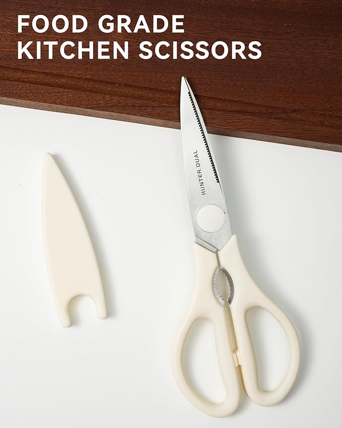 Kitchen Scissors for Food, HUNTER.DUAL Heavy Duty Come Apart Poultry Shears for - Image 7