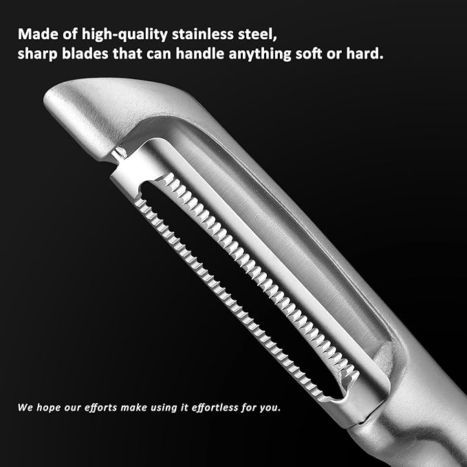 Serrated Blade Premium I Type 304 Stainless Steel Multifunctional Kitchen - Image 4