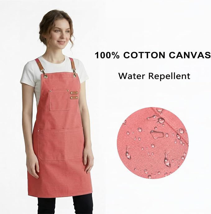 ZOMAO Chef Apron for Women Men - Image 2
