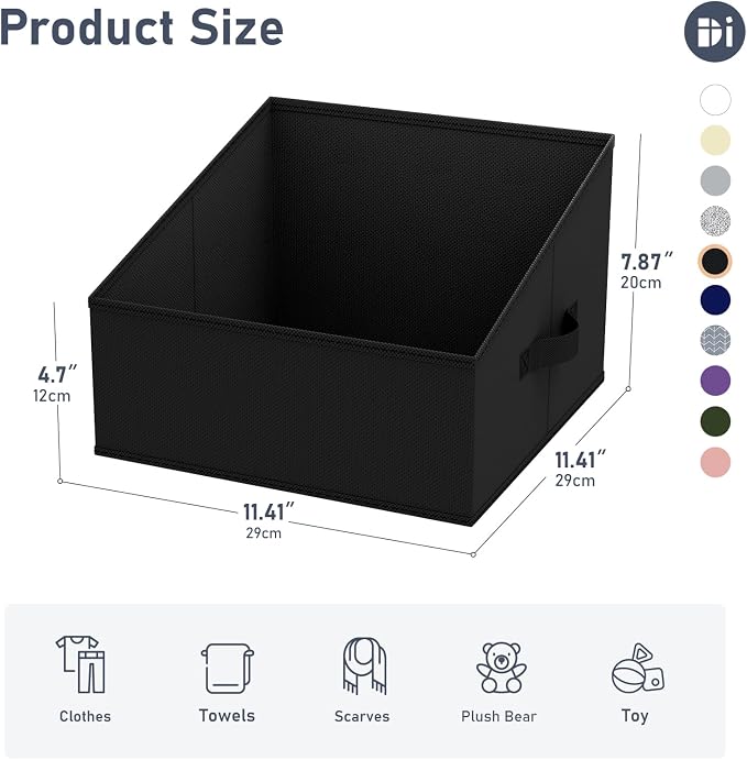 DIMJ Closet Storage Bins 8 Pack - Image 2