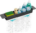 NiHome Extendable Sink Kitchen Organizer, Extra Long Telescopic Brush Storage by NiHome