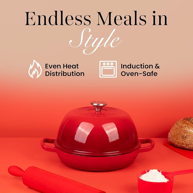 Enamelled Cast Iron Dutch Oven Pot – Dutch Oven - Image 8