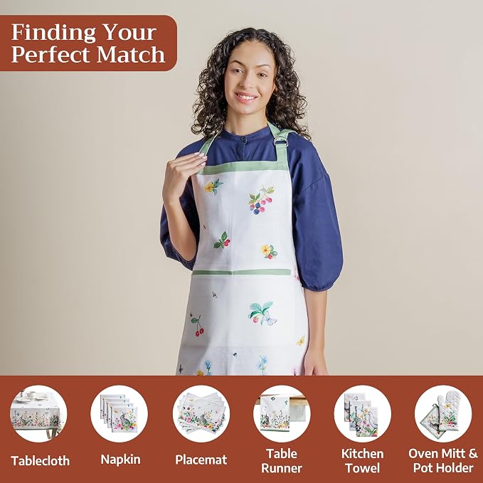 Maison d' Hermine 100% Cotton Apron - Image 4