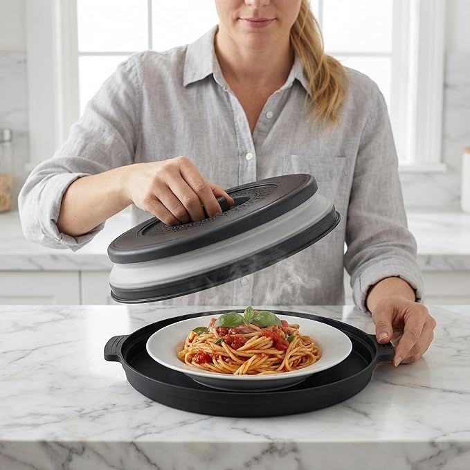 Microwave Food Cover With Handle - Image 6