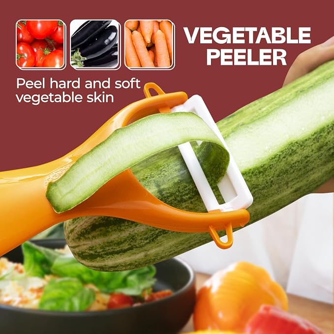 Trez Treamer 6PCS Vegetable Peeler Set - Image 3