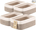 MiniArk Small Storage Baskets for Organizing | Closet Organizer Bins | Shelf by MiniArkStorageBasketsHome