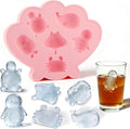 Fu Store Ice Cube Tray Shell Silicone Ice Cube Trays by FuStore