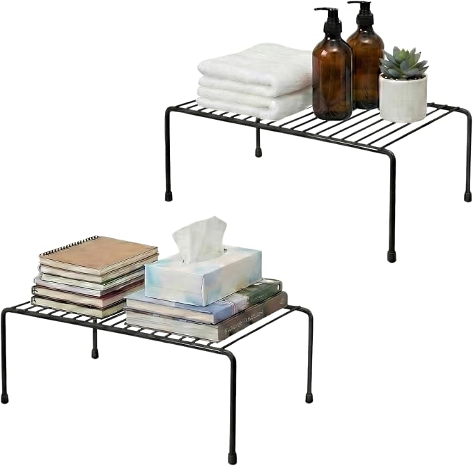 Evelots Kitchen Cabinet Wire Shelf Organizer/Rack by Evelots