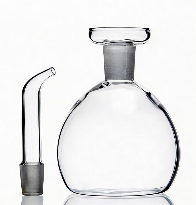 ELETON Cylindrical 28 oz Olive Oil Dispenser Bottle Glass - Image 8