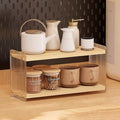 LiTY Coffee Station Organizer 2 Tier Acrylic Home Storage Mugs Hooks by Unknown
