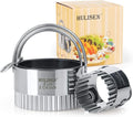 HULISEN Biscuit Cutter Set, Round Cookies Cutter by HULISEN