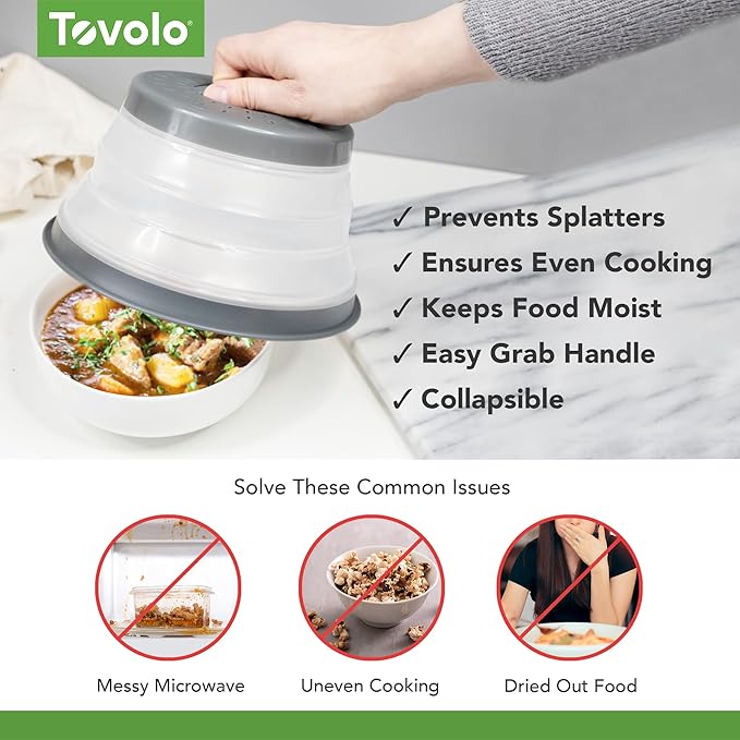 Tovolo Microwave Splatter Cover - Image 3