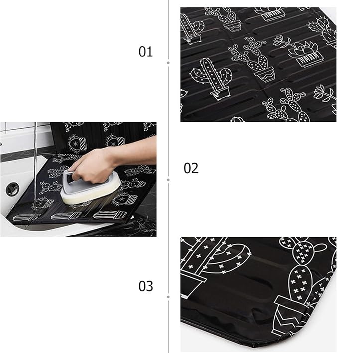 3 Sided Splatter Guard, Aluminum Grease Splatter Screen - Image 4