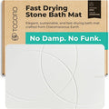 TOSORO - Stone Bath Mat Diatomaceous Earth Shower Mat Non-Slip Super Absorbent by Tosoro
