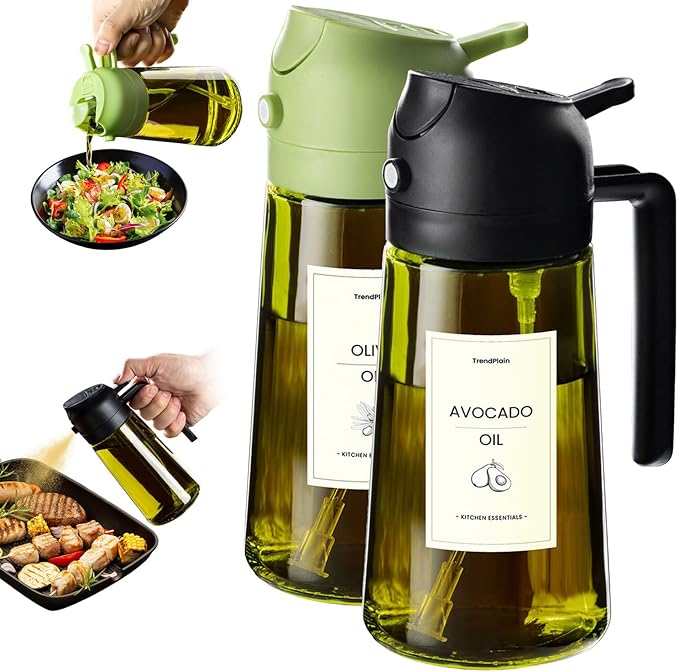 TrendPlain - Original 16oz/470ml Olive Oil Dispenser Bottle by TrendPlain