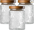Adodeen 3-Pack 24oz Vintage Glass Jar by Unknown