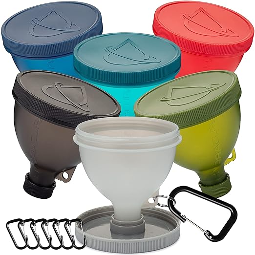 Protein Powder Funnel Funnels for Water Bottles by Hydracup