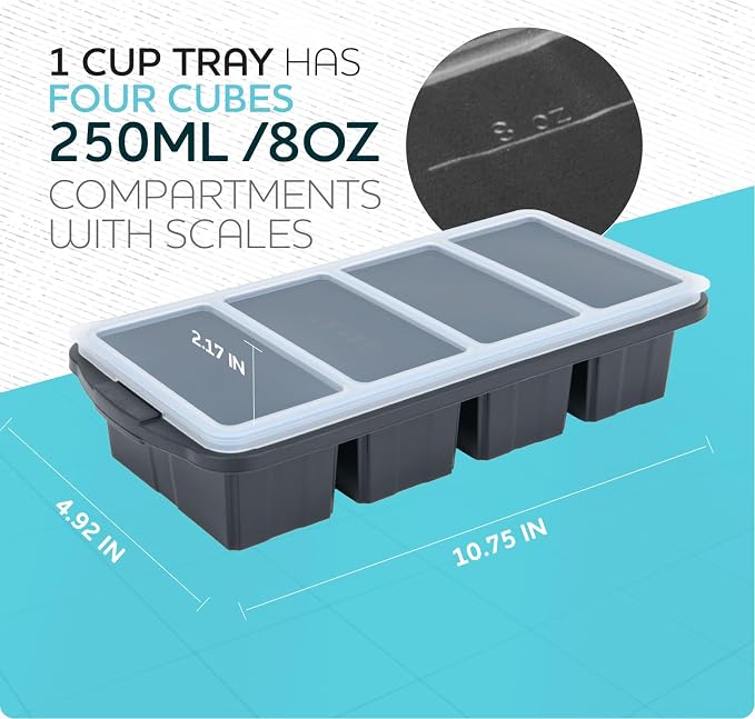 XOMOO Silicone Freezer Tray - Image 5