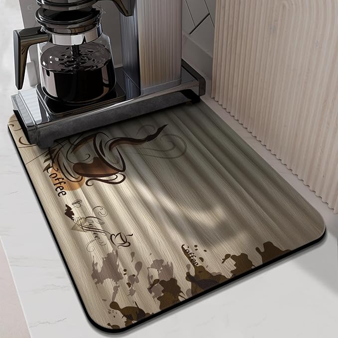 Coffee Bar Mat Accessories for Countertop - Image 2