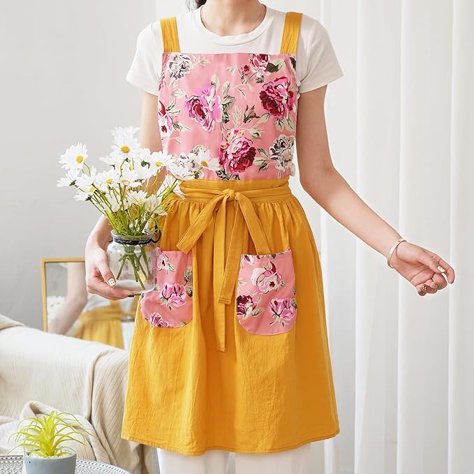 Pinknoke Vintage Pinafore Apron Dress - Image 3