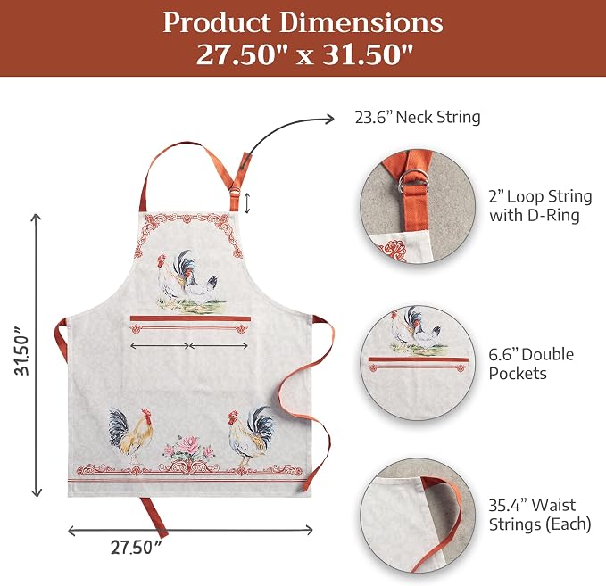 Maison d' Hermine 100% Cotton Apron - Image 7