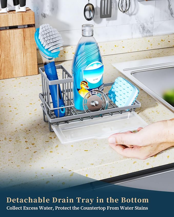 Consumest Sponge Holder for Kitchen Sink - Image 4