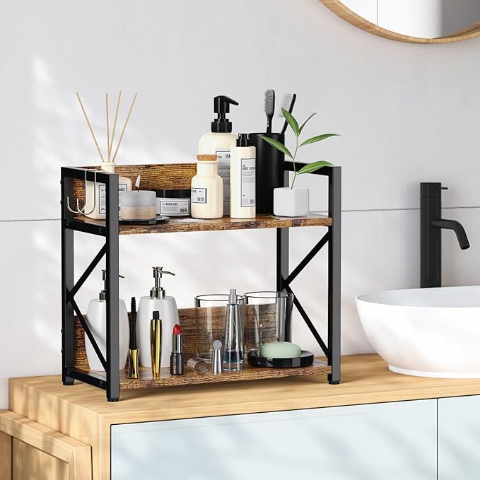 RUILALIFE Coffee-Bar-Station-Organizer Shelf - Image 6