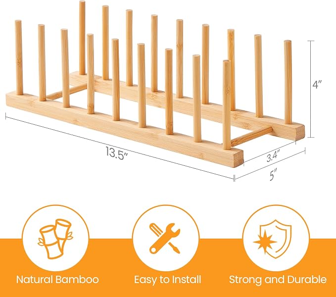 Bamboo Dish Dying Rack - Image 3