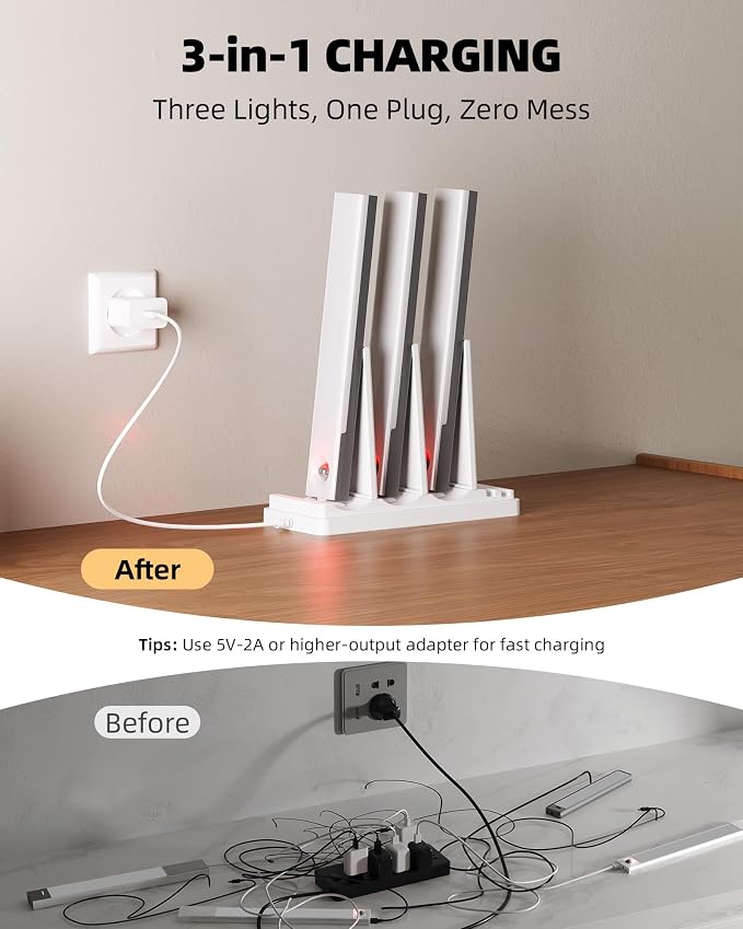 EZVALO 3-Pack Under Cabinet Lighting - Image 4