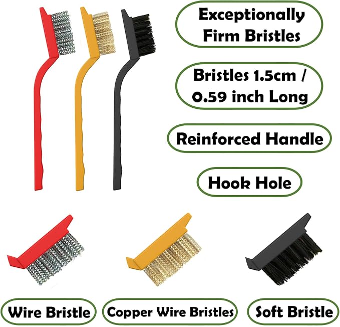 Betanull Crevice Cleaning Brush Set, Tight Spaces & More - Image 4