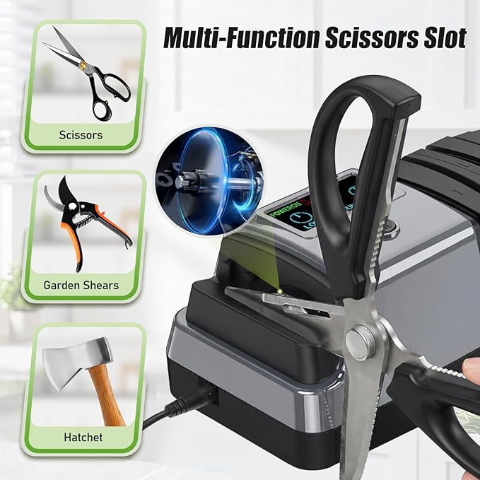 5-in-1 Electric Knife Sharpener - Image 7