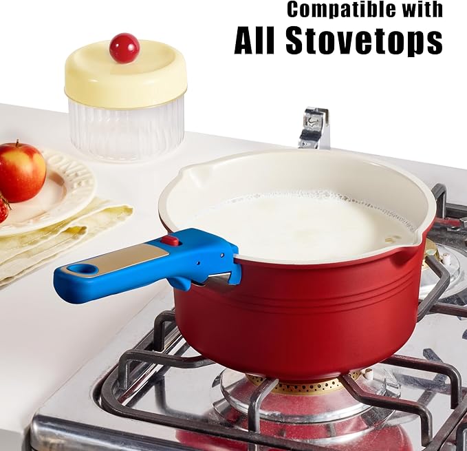 CAROTE 17Pcs Titanium Cookware Set, Pots and Pans Set Non Stick, Kitchen - Image 6
