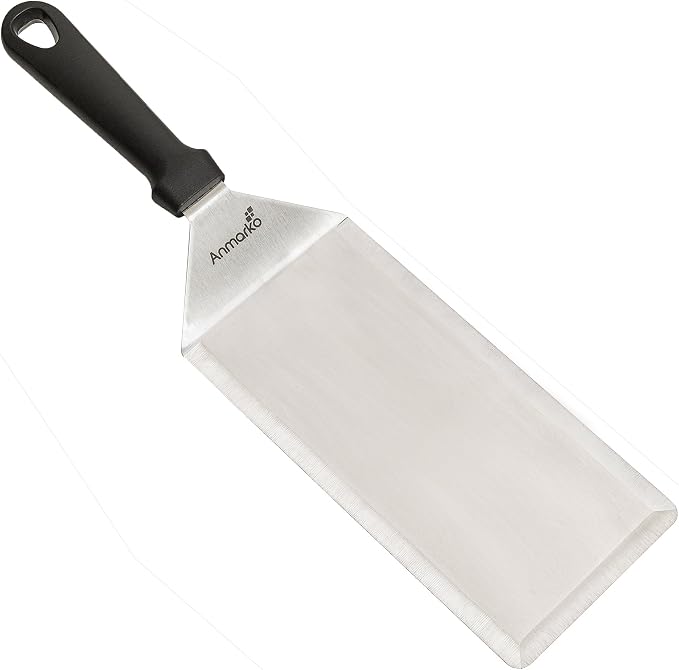 Big Metal Griddle Spatula by Anmarko