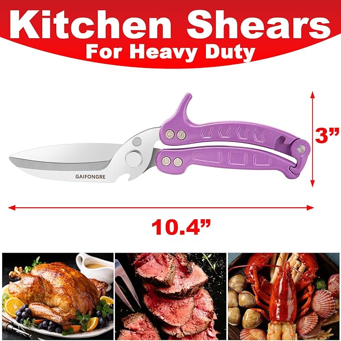 Heavy Duty Poultry Shears, Kitchen Shears - Image 2