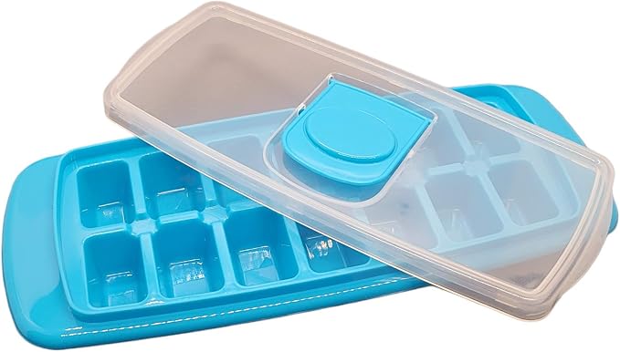 Handy Housewares Anti-Spill 14-Cubes Covered Ice Cube Tray - Image 4