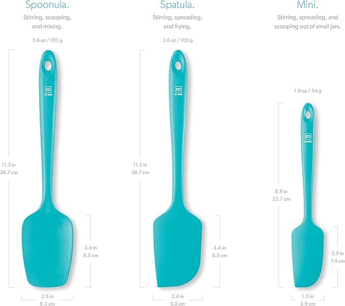 DI ORO Silicone Spatula Set - Image 5