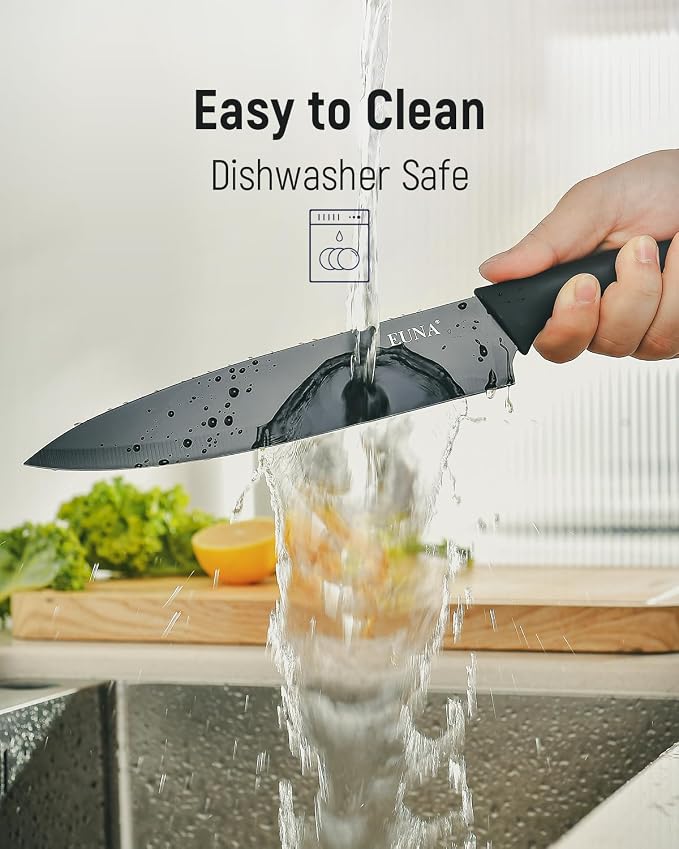 EUNA Kitchen Knife Set, German High-Carbon Stainless Steel Knife Sets - Image 7